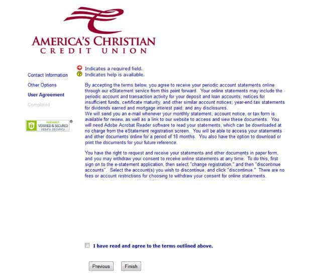 How To Activate E-Statements in Online Banking